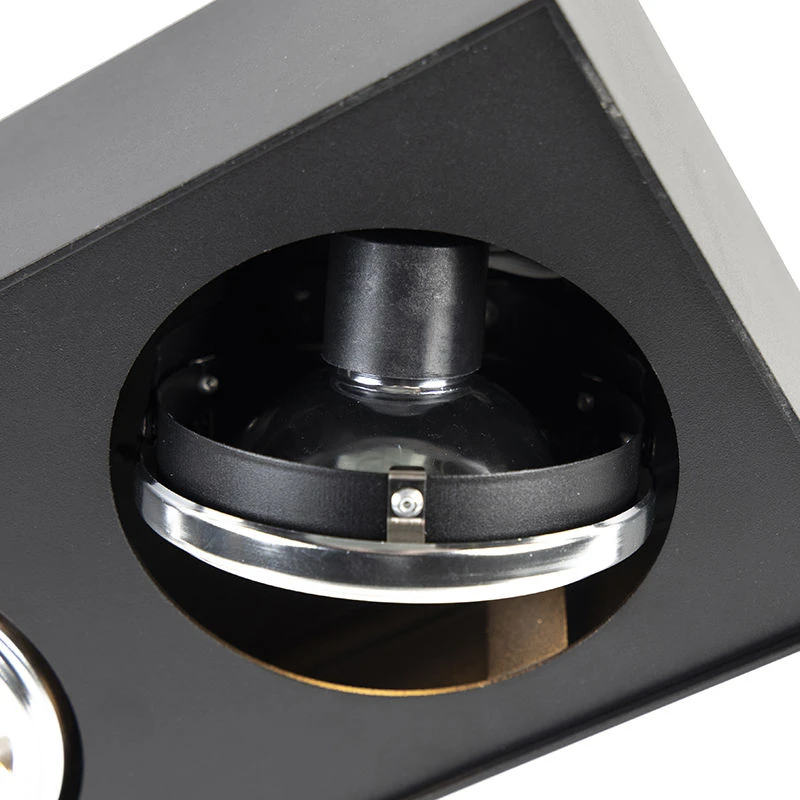 Angebote 😀 QAZQA Design Spot Square 3-flammig inkl. G9 schwarz - Kaya 🛒 8 Angebote 😀 QAZQA Design Spot Square 3-flammig inkl. G9 schwarz - Kaya 🛒 – Bild 8