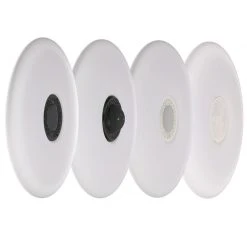 Aktion 😍 Shada Smarte Deckenleuchte weiß inkl. LED mit Lautsprecheroption - Clara 🤩 -Deckenleuchten Verkaufs-Shop 5834 105590 15