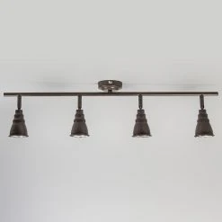 Bestes Angebot 😉 QAZQA Deckenstrahler rostbraun schwenk- und neigbar - Coney 4 😍 10 Bestes Angebot 😉 QAZQA Deckenstrahler rostbraun schwenk- und neigbar - Coney 4 😍 -Deckenleuchten Verkaufs-Shop 5867 91229 2