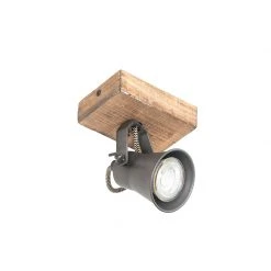 Bestes Angebot ✔️ QAZQA Ländlicher Fleck schwarz mit Holz - Jelle 🧨 -Deckenleuchten Verkaufs-Shop 5868 103992 14