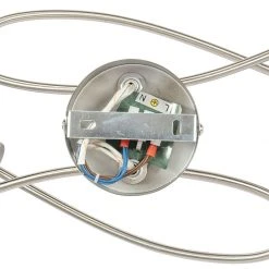 Angebote 🔔 QAZQA Moderne Deckenleuchte Stahl mit weißen Schirmen 4-Licht - Hetta 💯 -Deckenleuchten Verkaufs-Shop 5872 102398 9