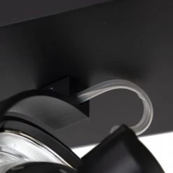 Neu ⭐ QAZQA Designspot schwarz verstellbar 3-flammig inkl. LED - Go 🎉 -Deckenleuchten Verkaufs-Shop 5878 94636 7