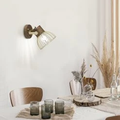 Bester Verkauf 👏 Paul Neuhaus Industriële spot messing - Shanti ✔️