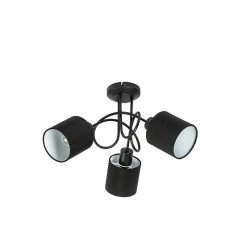 Budget 🔥 QAZQA Deckenfleck schwarz 3-Licht - Hetta ⭐ 21 Budget 🔥 QAZQA Deckenfleck schwarz 3-Licht - Hetta ⭐ -Deckenleuchten Verkaufs-Shop 5936 102404 10