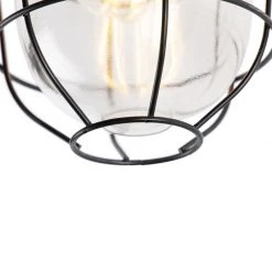 Besorgen 👏 QAZQA Industriedeckenleuchte schwarz - Cabin ⌛ 21 Besorgen 👏 QAZQA Industriedeckenleuchte schwarz - Cabin ⌛ -Deckenleuchten Verkaufs-Shop 5941 98829 7