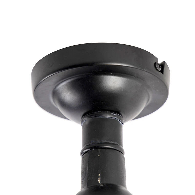 Besorgen 👏 QAZQA Industriedeckenleuchte schwarz - Cabin ⌛ 11 Besorgen 👏 QAZQA Industriedeckenleuchte schwarz - Cabin ⌛ – Bild 11