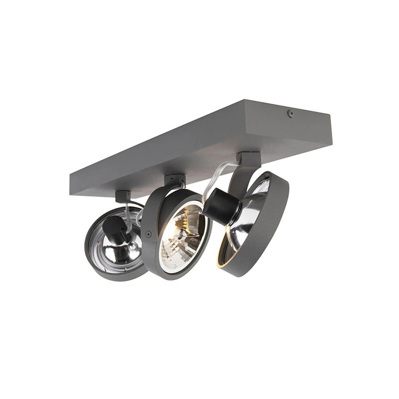 Billig ❤️ QAZQA Industrial spot grau verstellbar 3-flammig - Go 🎁 9 Billig ❤️ QAZQA Industrial spot grau verstellbar 3-flammig - Go 🎁 – Bild 9