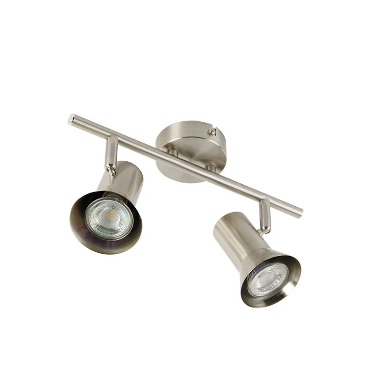 Budget 🔥 QAZQA Deckenstrahler Stahl dreh- und schwenkbar - Karin 2 🎁 10 Budget 🔥 QAZQA Deckenstrahler Stahl dreh- und schwenkbar - Karin 2 🎁 – Bild 10