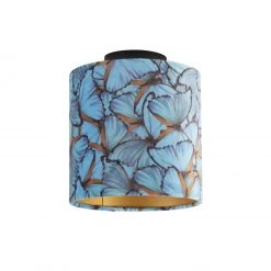 Am billigsten 😍 QAZQA Deckenleuchte mit Schirm Schmetterling 20 cm - Combi schwarz ⌛ 19 Am billigsten 😍 QAZQA Deckenleuchte mit Schirm Schmetterling 20 cm - Combi schwarz ⌛ -Deckenleuchten Verkaufs-Shop 5965 98621 9