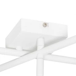 Beste Bewertungen von 🔥 QAZQA Moderne Deckenleuchte weiß 5-flammig verstellbar - Jeana 🎁 -Deckenleuchten Verkaufs-Shop 5986 103891 6