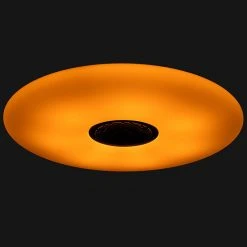 Aktion 😍 Shada Smarte Deckenleuchte weiß inkl. LED mit Lautsprecheroption - Clara 🤩 -Deckenleuchten Verkaufs-Shop 5989 105590 21