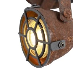 Bestpreis 🌟 QAZQA Industriestelle rostbraun - Sorra 😀 20 Bestpreis 🌟 QAZQA Industriestelle rostbraun - Sorra 😀 -Deckenleuchten Verkaufs-Shop 5989 96679 5