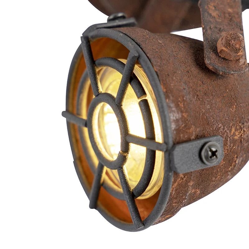 Bestpreis 🌟 QAZQA Industriestelle rostbraun - Sorra 😀 6 Bestpreis 🌟 QAZQA Industriestelle rostbraun - Sorra 😀 – Bild 6