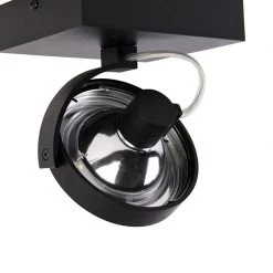 Beste Bewertungen von 💯 QAZQA Design spot schwarz verstellbar - Go 🥰 -Deckenleuchten Verkaufs-Shop 6009 104788 7