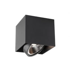 Blitzangebot 😍 QAZQA Professional Design-Spot schwarzes Quadrat AR111 - Box 👏 -Deckenleuchten Verkaufs-Shop 6013 105054 7