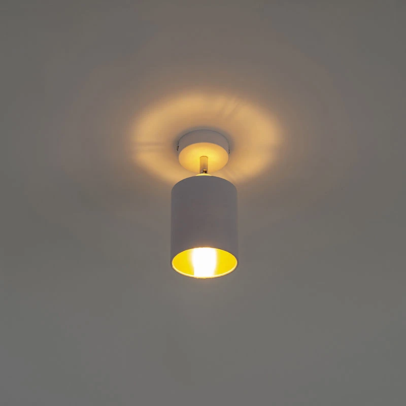 Blitzangebot ✨ QAZQA Moderne Deckenleuchte weiß verstellbar - Lofty 🎉 10 Blitzangebot ✨ QAZQA Moderne Deckenleuchte weiß verstellbar - Lofty 🎉 – Bild 10