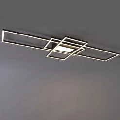 Rabatt ⌛ Trio Leuchten Deckenleuchte Anthrazit inkl. LED, Fernbedienung - Riha ✔️ -Deckenleuchten Verkaufs-Shop 6032 102788 16