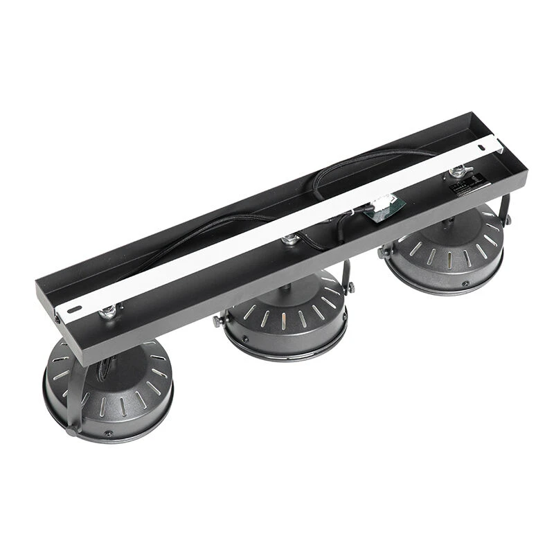 Brandneu 🧨 QAZQA Vintage Spot schwarz 3-flammig - Tamina 🎉 10 Brandneu 🧨 QAZQA Vintage Spot schwarz 3-flammig - Tamina 🎉 – Bild 10