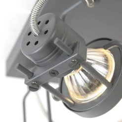 Coupon 💯 QAZQA Anthrazit Industriestrahler 4-fach drehbar und kippbar - Suplux 🎁 -Deckenleuchten Verkaufs-Shop 6033 94741 2