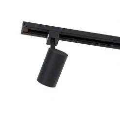 Aktion 😉 QAZQA Schienensystem mit 3 Spots und Pendelleuchte 1-phasig schwarz - Cavalux Jeana 🛒 -Deckenleuchten Verkaufs-Shop 6035 102476 6