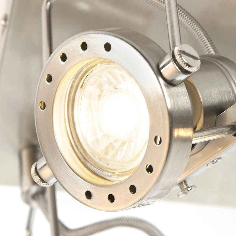 Bestes Angebot 🔥 QAZQA Industriestrahler 4-flammig schwenkbar - Suplux ✨ 6 Bestes Angebot 🔥 QAZQA Industriestrahler 4-flammig schwenkbar - Suplux ✨ – Bild 6