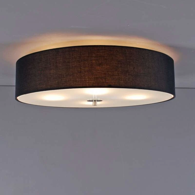 Top 10 🎉 QAZQA Country Deckenleuchte schwarz 50 cm - Drum ✔️ 2 Top 10 🎉 QAZQA Country Deckenleuchte schwarz 50 cm - Drum ✔️ – Bild 2