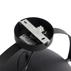 Angebote ⭐ QAZQA Industrielle Deckenleuchte schwarz mit Gold verstellbar - Magnax ⌛ -Deckenleuchten Verkaufs-Shop 6069 102506 11