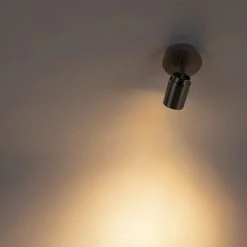 Aktion ❤️ QAZQA Moderner Badstrahler Stahl IP44 - Ducha 🔔 -Deckenleuchten Verkaufs-Shop 6082 98689 11