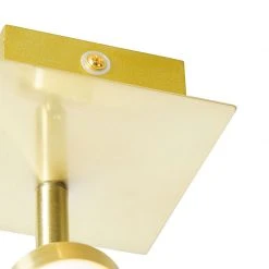 Budget ❤️ QAZQA Moderne badkamer spot messing IP44 - Japie ⭐ -Deckenleuchten Verkaufs-Shop 6085 105913 5