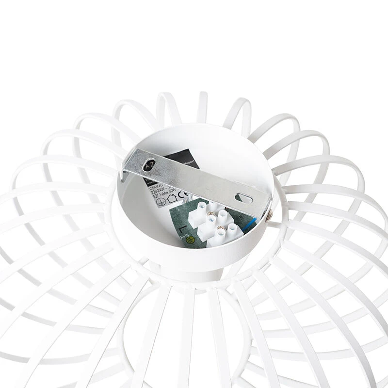 Coupon 🎁 QAZQA Design plafondlamp wit 30 cm - Johanna ⭐ 9 Coupon 🎁 QAZQA Design plafondlamp wit 30 cm - Johanna ⭐ – Bild 9