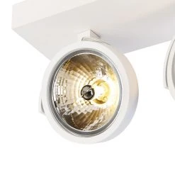 Bestes Angebot 🤩 QAZQA Designstrahler weiß verstellbar 2-flammig - Go ⭐ 24 Bestes Angebot 🤩 QAZQA Designstrahler weiß verstellbar 2-flammig - Go ⭐ -Deckenleuchten Verkaufs-Shop 6111 104795 10