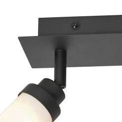 Bester Verkauf 😀 QAZQA Moderne badkamer spot zwart 2-lichts IP44 - Japie 🔔 18 Bester Verkauf 😀 QAZQA Moderne badkamer spot zwart 2-lichts IP44 - Japie 🔔 -Deckenleuchten Verkaufs-Shop 6125 105910 5