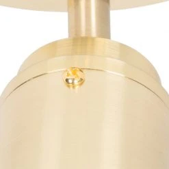 Bestes Angebot ⭐ QAZQA Moderner Badstrahler Messing IP44 - Ducha 😍 -Deckenleuchten Verkaufs-Shop 6160 104391 7