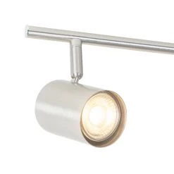 Rabatt 😉 QAZQA Moderne Deckenleuchte aus Stahl 3-flammig verstellbar - Jeana 🎉 -Deckenleuchten Verkaufs-Shop 6164 103882 2