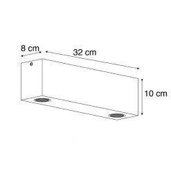 Besorgen 😀 QAZQA Ländliche Deckenstrahler Holz 2-Licht - Block 🛒 -Deckenleuchten Verkaufs-Shop 6184 103021 4