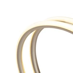 Bestpreis 👏 QAZQA Design Deckenleuchte Stahl inkl. LED 3-stufig dimmbar - Rowan 🛒 -Deckenleuchten Verkaufs-Shop 6219 99070 7