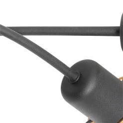 Schlussverkauf ✔️ QAZQA Design-Deckenleuchte Schwarz mit Gold 5-flammig - Noud 👏 18 Schlussverkauf ✔️ QAZQA Design-Deckenleuchte Schwarz mit Gold 5-flammig - Noud 👏 -Deckenleuchten Verkaufs-Shop 6228 105051 5