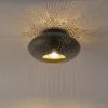 Angebote 💯 QAZQA Orientalische Deckenlampe schwarz mit Gold 25 cm - Radiance 🤩