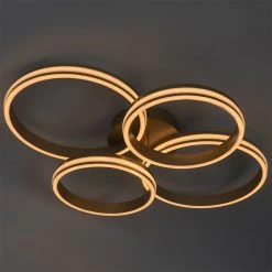 Billig 🎉 QAZQA Deckenleuchte Messing inkl. LED 3-stufig dimmbar 4-flammig - Navara 🤩 28 Billig 🎉 QAZQA Deckenleuchte Messing inkl. LED 3-stufig dimmbar 4-flammig - Navara 🤩 -Deckenleuchten Verkaufs-Shop 6251 104008 13