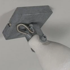 Großhandel 😉 QAZQA Set aus 2 industriellen Spots grau Beton 1-Flammig - Creto 🥰 -Deckenleuchten Verkaufs-Shop 6260 96117 4