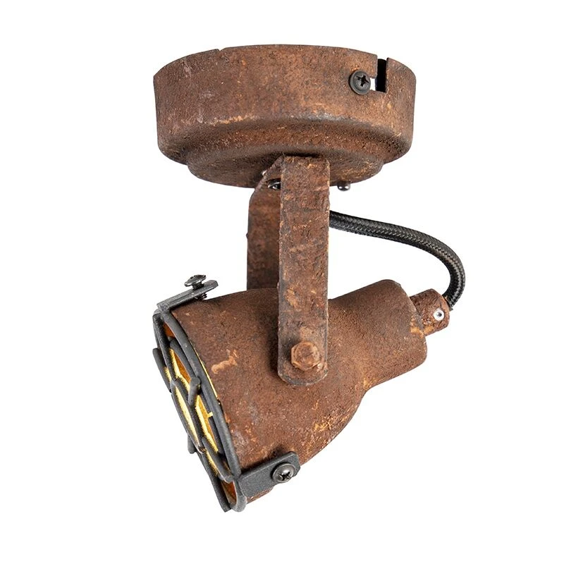 Bestpreis 🌟 QAZQA Industriestelle rostbraun - Sorra 😀 9 Bestpreis 🌟 QAZQA Industriestelle rostbraun - Sorra 😀 – Bild 9