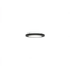 Bester Verkauf 🔔 QAZQA Deckenleuchte schwarz 17 cm inkl. LED 3-stufig dimmbar IP44 - Steve ⭐ -Deckenleuchten Verkaufs-Shop 6279 102734 5