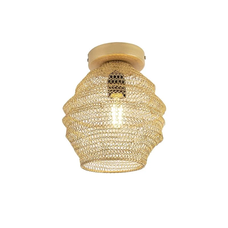 Am billigsten 🤩 QAZQA Orientalische Deckenlampe Gold - Nidum Bene 🧨 1 Am billigsten 🤩 QAZQA Orientalische Deckenlampe Gold - Nidum Bene 🧨
