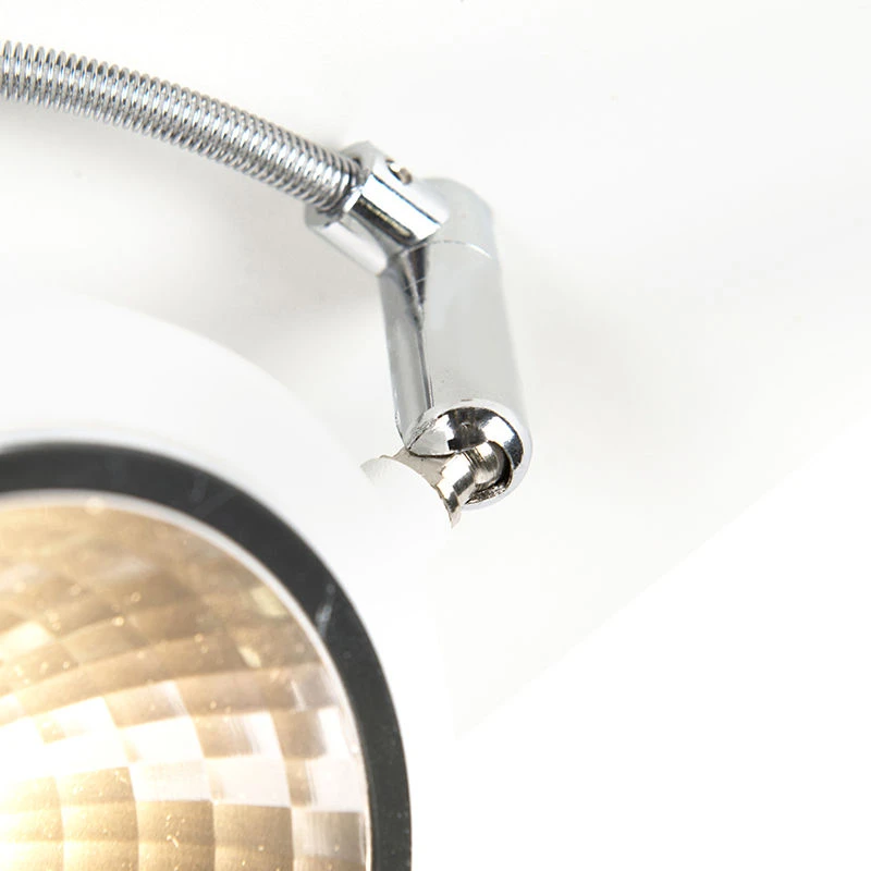 Billig 👍 QAZQA Design Spot weiß 4-flammig einstellbar - Nox 🌟 2 Billig 👍 QAZQA Design Spot weiß 4-flammig einstellbar - Nox 🌟 – Bild 2