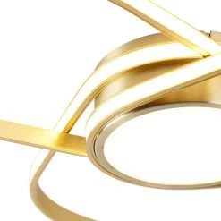 Großhandel ✨ QAZQA Design Deckenleuchte Messing inkl. LED 3-stufig dimmbar - Spas ❤️ -Deckenleuchten Verkaufs-Shop 6327 102941 6