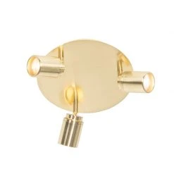 Bester Verkauf 🔥 QAZQA Moderner Badstrahler Messing 3-flammig IP44 - Ducha 💯 -Deckenleuchten Verkaufs-Shop 6335 104393 8