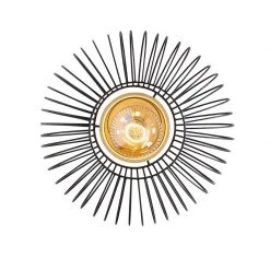 Großhandel 🎉 QAZQA Design-Deckenleuchte schwarz mit Gold - Mayelle ⌛ -Deckenleuchten Verkaufs-Shop 6336 104818 4