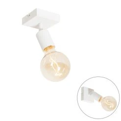 Beste Bewertungen von 🎉 QAZQA Moderne spot wit vierkant - Facil 🔥