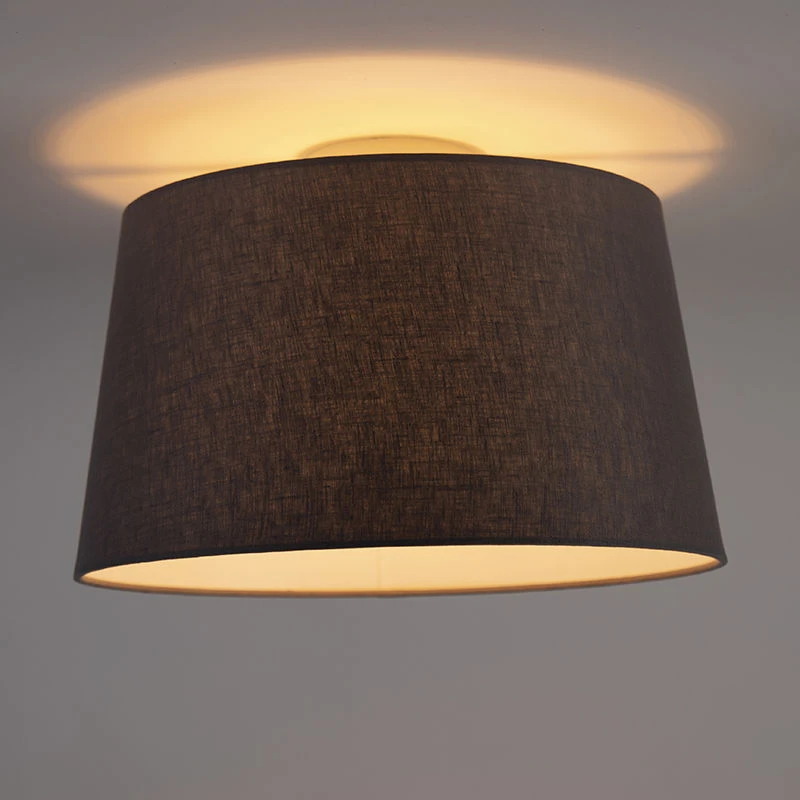 Am billigsten 🎉 QAZQA Moderne Deckenleuchte mit dunkelgrauem Schirm 35 cm - Combi ⌛ 9 Am billigsten 🎉 QAZQA Moderne Deckenleuchte mit dunkelgrauem Schirm 35 cm - Combi ⌛ – Bild 9