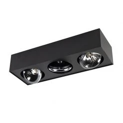 Auslauf 🎁 QAZQA Design-Spot schwarz quadratisch 3-flammig - Kaya 😀 27 Auslauf 🎁 QAZQA Design-Spot schwarz quadratisch 3-flammig - Kaya 😀 -Deckenleuchten Verkaufs-Shop 6349 104811 13